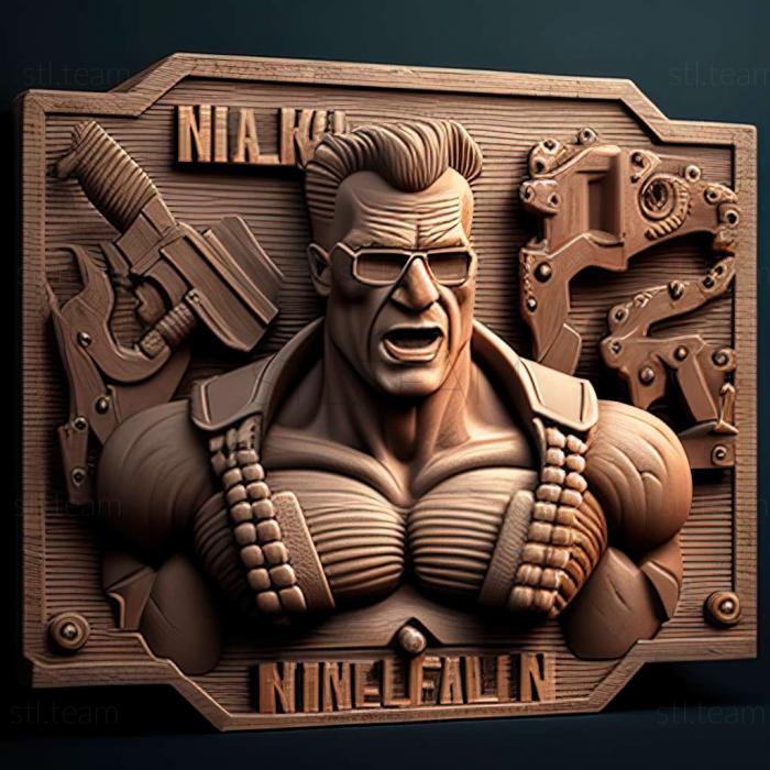 3D модель Игра Duke Nukem Manhattan Project (STL)